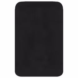 vidaXL Bathroom Mat Set 3 Piece Fabric Anthracite Floor Carpet Rug Suction - Additional view 2