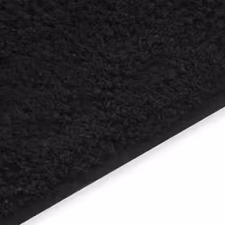 vidaXL Bathroom Mat Set 2 Piece Fabric Anthracite Absorbent Floor Carpet Rug - Additional view 4
