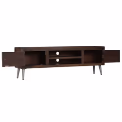 vidaXL Solid Reclaimed Wood TV Cabinet 140x30x45cm Home Sideboard Centre Unit