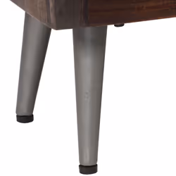 vidaXL Solid Reclaimed Wood Bedside Cabinet 40x30x50cm Bedroom Nightstand - Additional view 5