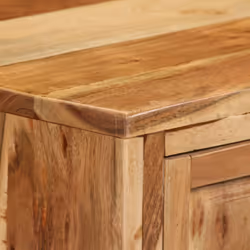 vidaXL Solid Acacia Wood Sideboard 60x35x76cm Brown Home Storage Cabinet Unit - Additional view 3
