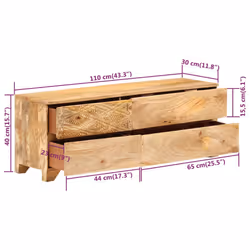 VidaXL 246144 TV cabinet/entertainment centre - Additional view 8