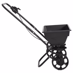 vidaXL Walk Behind Salt Spreader 92x46x70cm 15L Lawn Fertiliser Gritter Wagon