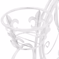 vidaXL Plant Stand Bicycle Shape Vintage Style Metal Garden Flower Display - Additional view 5