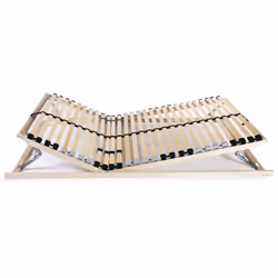 vidaXL Slatted Bed Base with 28 Slats 7 Zones 90x200cm Furniture Accessory - Additional view 3