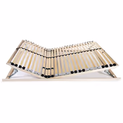 vidaXL Slatted Bed Base with 28 Slats 7 Zones 100x200cm Frame Home Bedroom - Additional view 3