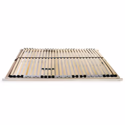 vidaXL Slatted Bed Base with 28 Slats 7 Zones 120x200cm Frame Home Bedroom