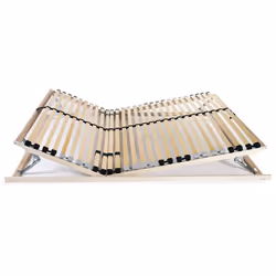 vidaXL Slatted Bed Base with 28 Slats 7 Zones 140x200cm Frame Home Bedroom - Additional view 3