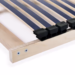 vidaXL Slatted Bed Base with 42 Slats 7 Zones 100x200cm Bedroom Furniture - Additional view 3