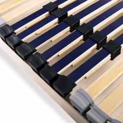 vidaXL Slatted Bed Base with 42 Slats 7 Zones 140x200cm Bedroom Furniture - Additional view 4
