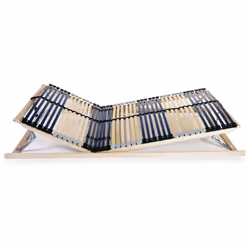 vidaXL Slatted Bed Base with 42 Slats 7 Zones 100x200cm Frame Home Bedroom - Additional view 2