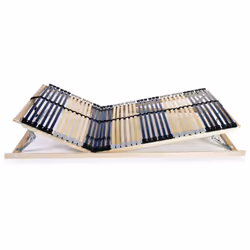 vidaXL Slatted Bed Base with 42 Slats 7 Zones 120x200cm Frame Home Bedroom - Additional view 2