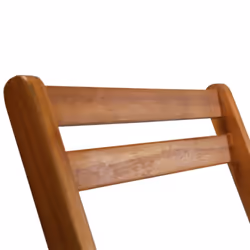 vidaXL 2x Solid Acacia Wood Bistro Chairs 40x51x80cm Outdoor Garden Patio Seat - Additional view 6