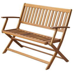vidaXL Foldable Garden Bench | 120cm Acacia Garden Bench