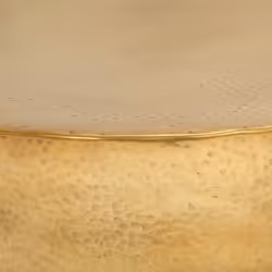 vidaXL Coffee Table Hallway Couch Table Side Accent Table Hammered Aluminium - brass - Additional view 6