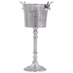vidaXL Champagne Cooler Solid Aluminium Silver Ice Beer Bottle Cooling Party - Additional view 3