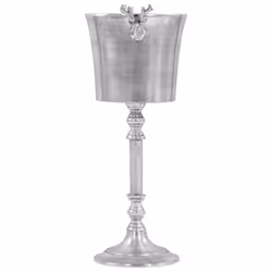 vidaXL Champagne Cooler Solid Aluminium Silver Ice Beer Bottle Cooling Party - Additional view 4