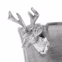 vidaXL Champagne Cooler Solid Aluminium Silver Ice Beer Bottle Cooling Party - Additional view 5