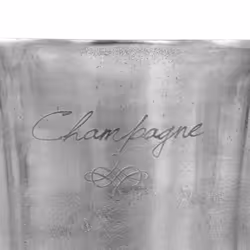 vidaXL Champagne Cooler Solid Aluminium Silver Ice Beer Bottle Cooling Party - Additional view 7