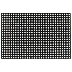 vidaXL Mat Rubber 16mm 80x120cm Home Garage Office Entrance Floor Covering