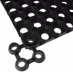 vidaXL Mats Doormat Anti Slip Bath Mat Entrance Doormat Floor Carpet Rubber - 22 mm