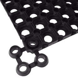 vidaXL Mat Home Door Mat Garage Office Entrance Floor Covering Rubber 22 mm - Additional view 3