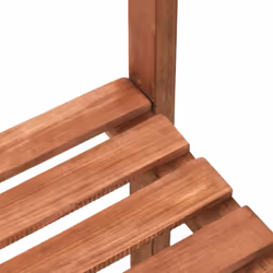 vidaXL Plant Stand Cedar Wood 45x40x145cm Garden Flower Display Rack Holder - Additional view 6