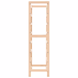 vidaXL Wine Rack Cedar Wood 57.5x28x102cm Drink Bottle Holder Storage Cabinet