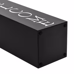 vidaXL Umbrella Stand Welcome Steel Black Home Office Storage Holder Rack Bin