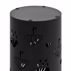 vidaXL Umbrella Stand Umbrellas Steel Black Home Office Storage Holder Rack - Additional view 4