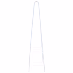vidaXL Clothes Rack 59x35x150cm White Garment Coat Closet Organiser Stand - Additional view 2