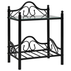 VidaXL 246726 nightstand/bedside table Black