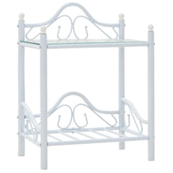 VidaXL 246728 nightstand/bedside table White