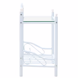 VidaXL 246728 nightstand/bedside table White