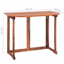 VidaXL 44039 outdoor table Brown - Additional view 8