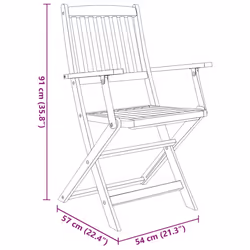 VidaXL 44056 outdoor furniture set - Additional view 7