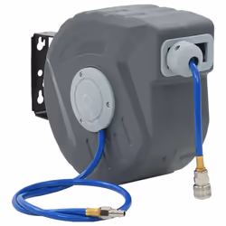 vidaXL Automatic Air Hose Reel 1/4" 12m+1m Garage Workshop Compressor Tool