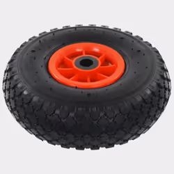vidaXL 4x Sack Truck Wheels Rubber 3.00-4 (245x82) Cart Wagon Trolley Tyre