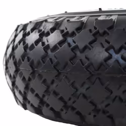 vidaXL 4x Sack Truck Wheels Rubber 3.00-4 (245x82) Cart Wagon Trolley Tyre - Additional view 4