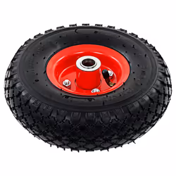 vidaXL 2x Sack Truck Wheels Rubber 3.00-4 (245x82) Cart Wagon Trolley Tyre