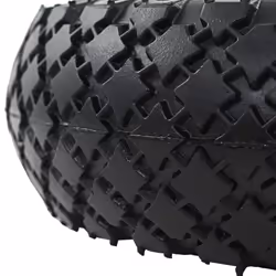 vidaXL 2x Sack Truck Wheels Rubber 3.00-4 (245x82) Cart Wagon Trolley Tyre - Additional view 4