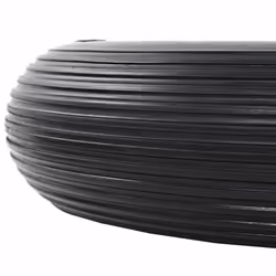 vidaXL 2x Wheelbarrow Wheels with Axles Solid PU 4.00-8 390mm Trolley Tyre - Additional view 4