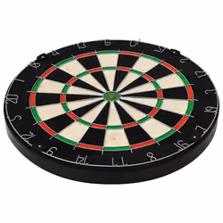 vidaXL Professional Sisal Dartboard with 6 Darts and Surround Throwing Game - Additional view 5