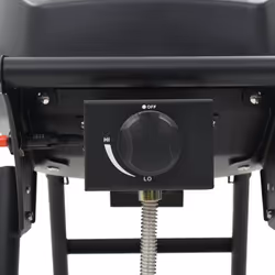 vidaXL Portable Gas BBQ Grill with Cooking Zone Black Freestanding Barbecue - Additional view 8