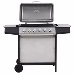 VidaXL 44278, 12000 W, Grill, Gas, Outdoor, Low-calorific gas (L-gas), 6 zone(s)