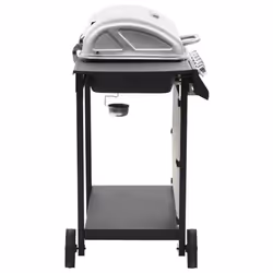 VidaXL 44278 Grill Cart Gas Black, Silver 12000 W - Additional view 4