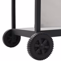 VidaXL 44278 Grill Cart Gas Black, Silver 12000 W - Additional view 6