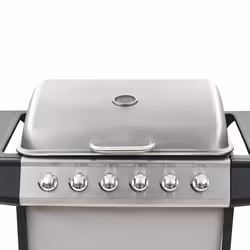 VidaXL 44278 Grill Cart Gas Black, Silver 12000 W - Additional view 7