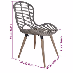 VidaXL 246854 restaurant/dining chair - Additional view 7