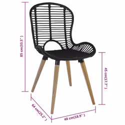 VidaXL 246807 restaurant/dining chair - Additional view 7